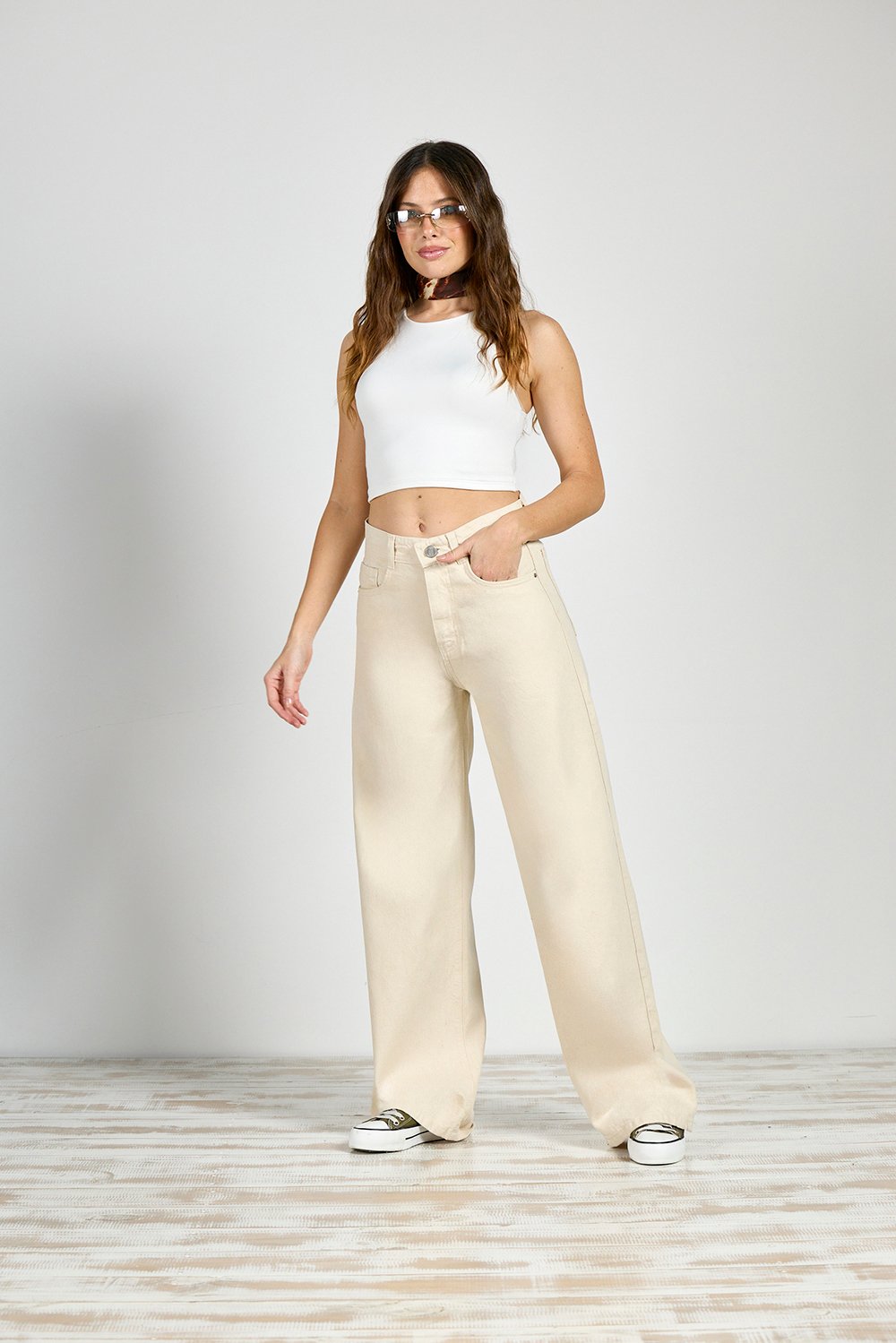 ART. 410 | WIDE LEG CRUDO CLASICO RÍGIDO