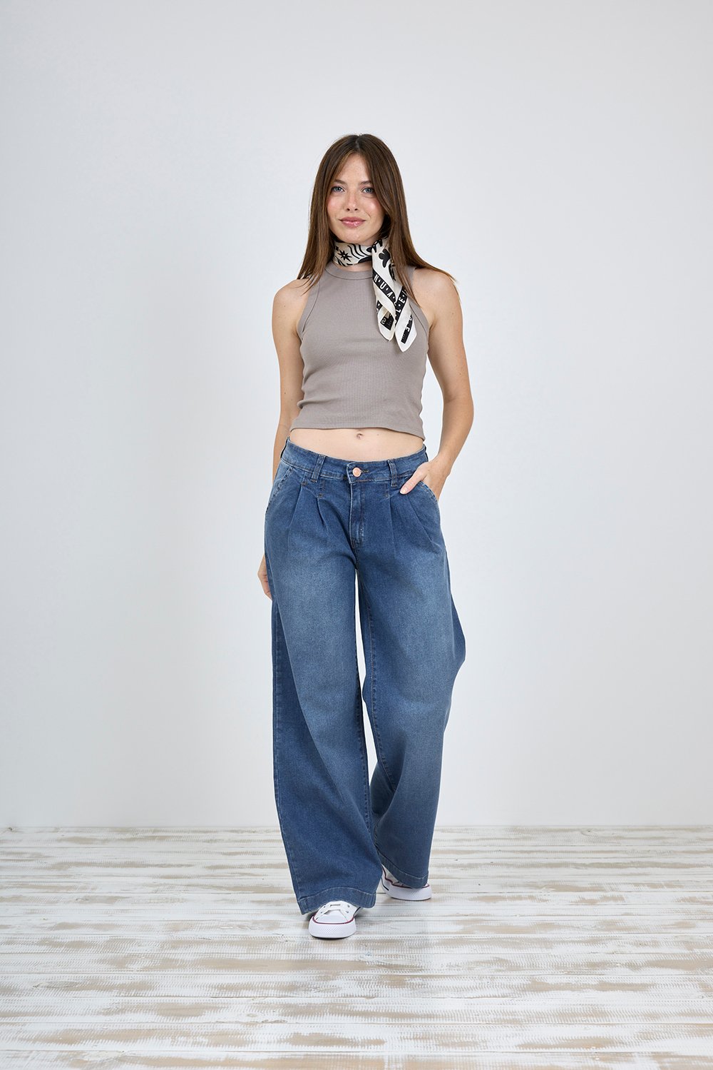 ART. 458 | BAGGY CON PINZAS STONE ELASTIZADO